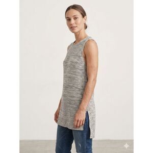 Lou & Grey Small  Marled Knit Tunic SweaterCoastal Cottagecore Whimsygoth Summer